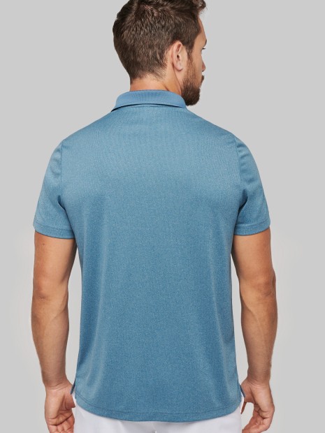 Polos à personnaliser PROACT Polo chiné manches courtes 