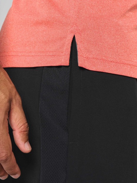 Polos à personnaliser PROACT Polo chiné manches courtes 