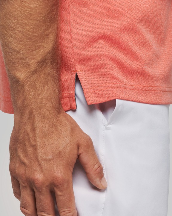 Polos personnalisable PROACT Polo chiné manches courtes