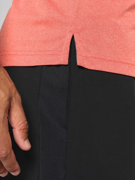 Polos à personnaliser PROACT Polo chiné manches courtes 
