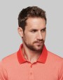 PROACT Meliertes Kurzarm-Polohemd Poloshirts personalisierbar