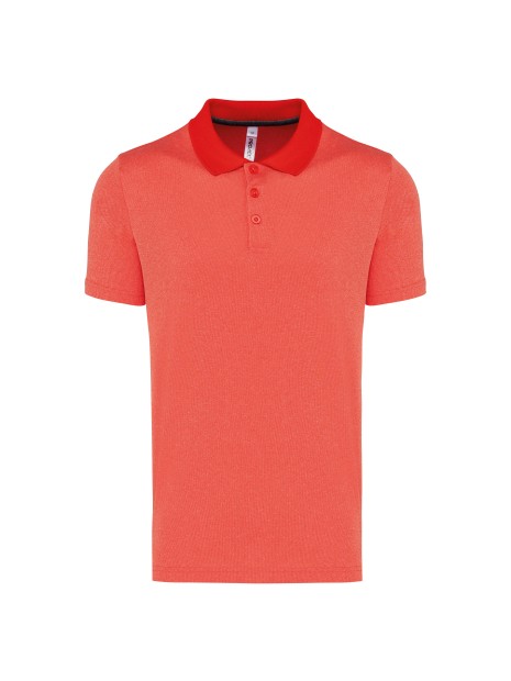 PROACT Polo chiné manches courtes /api/colors/a772e319-48cb-4bcb-a105-b66721d74551 personnalisable