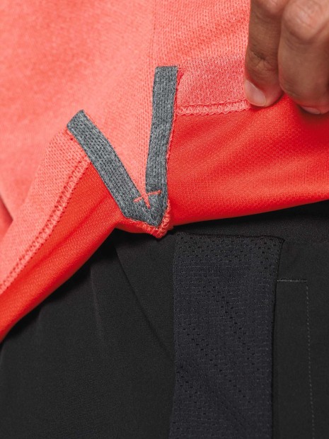 Polos à personnaliser PROACT Polo chiné manches courtes 