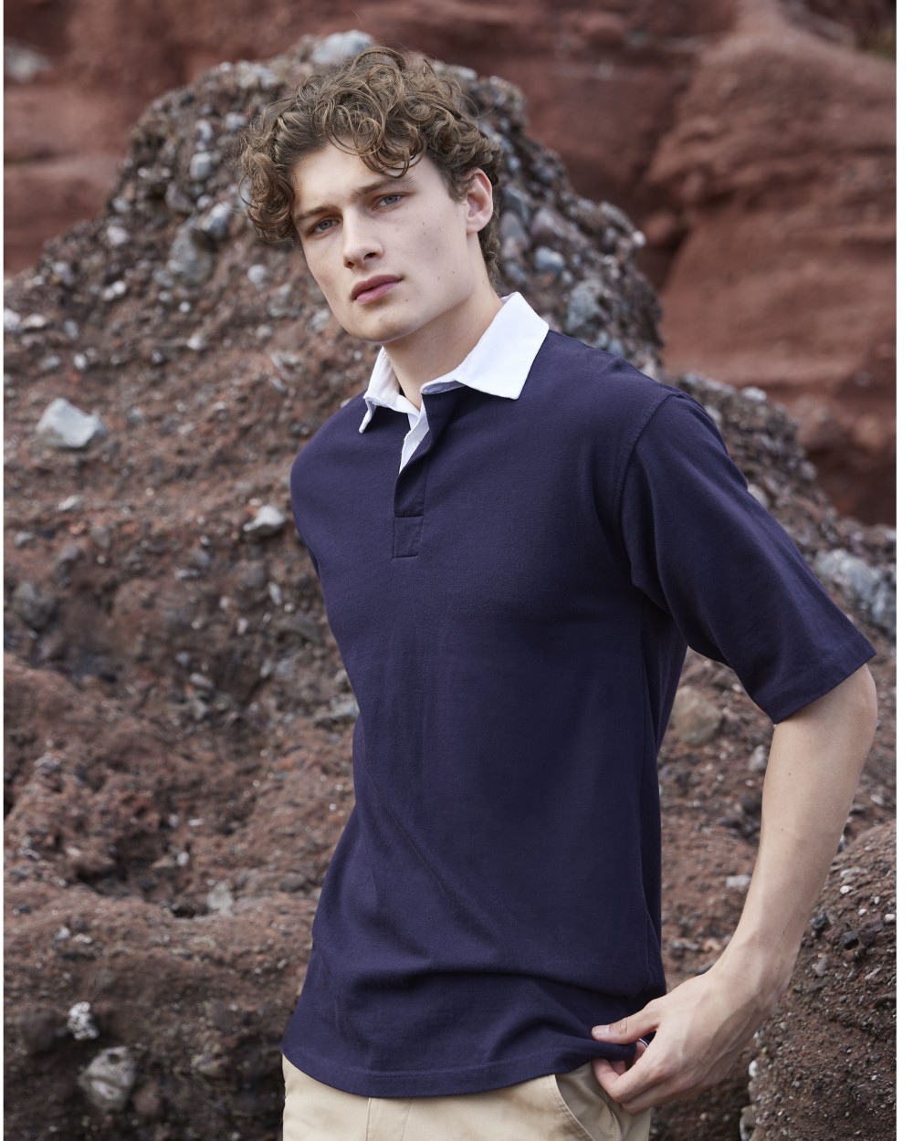 Polos personnalisable FRONT ROW SHORT SLEEVED RUGBY SHIRT