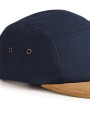 Petjes BEECHFIELD Suede Peak 5 Panel Cap voor bedrukking &amp; borduring