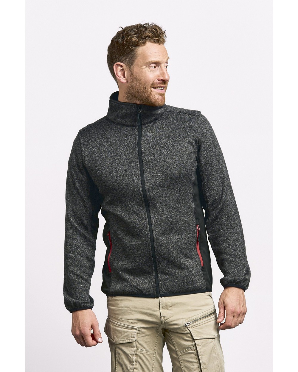 Jassen PROMODORO Men`s Knit Jacket Workwear voor bedrukking &amp; borduring