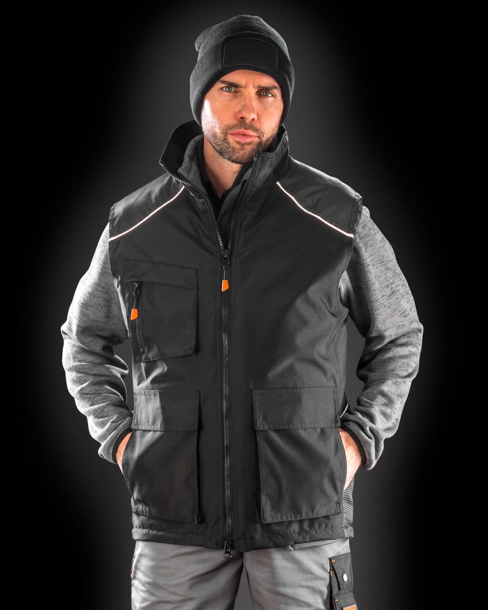 Vestes personnalisable RESULT Work-Guard Vostex Bodywarmer