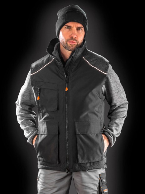 Vestes à personnaliser RESULT Work-Guard Vostex Bodywarmer 