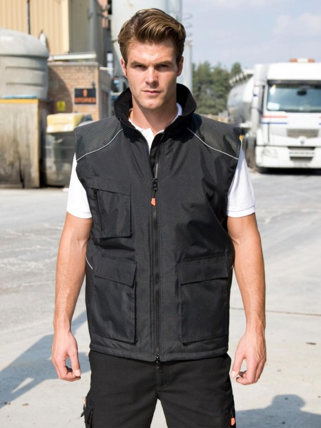 Vestes à personnaliser RESULT Work-Guard Vostex Bodywarmer 