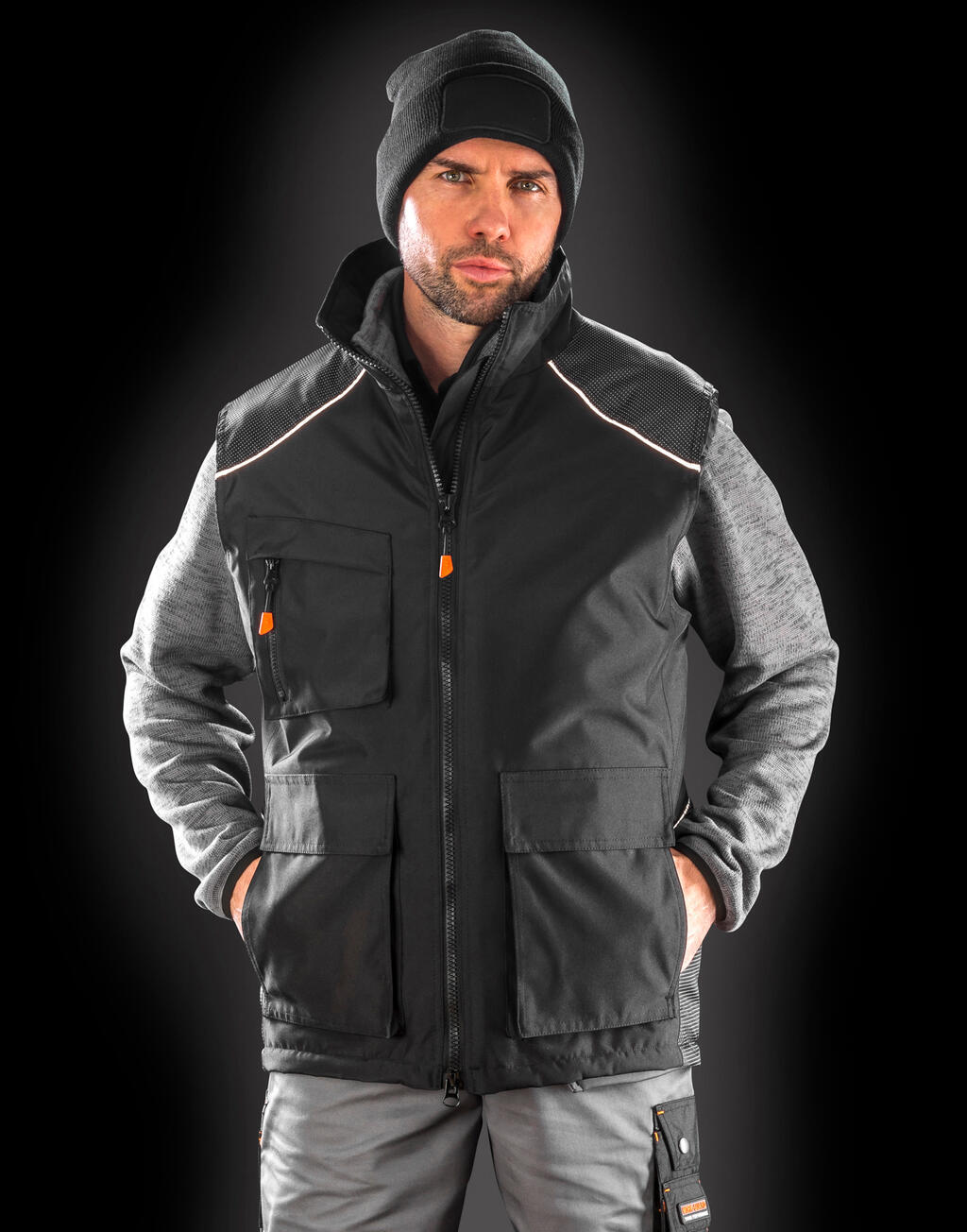 Vestes personnalisable RESULT Work-Guard Vostex Bodywarmer