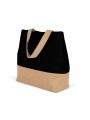 KIMOOD Sac shopping en toiles de coton et jute /api/colors/370c0efc-c3c6-4a03-a9d6-97a12577f812 personnalisable
