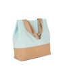 Tote bags personnalisable KIMOOD Sac shopping en toiles de coton et jute