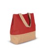 Tote bags KIMOOD Shopper van jute- & katoencanvas voor bedrukking &amp; borduring