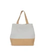KIMOOD Baumwolltuch-Jute-Shoppingtasche Tote Bags personalisierbar