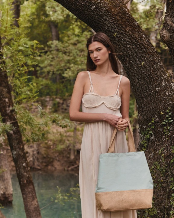 KIMOOD Baumwolltuch-Jute-Shoppingtasche Tote Bags personalisierbar