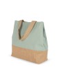 KIMOOD Sac shopping en toiles de coton et jute /api/colors/5fdba5d3-9d31-45cf-8708-172b918226a6 personnalisable