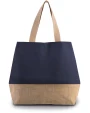 Tote bags personnalisable KIMOOD Sac shopping en toiles de coton et jute