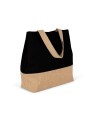KIMOOD Sac shopping en toiles de coton et jute /api/colors/370c0efc-c3c6-4a03-a9d6-97a12577f812 personnalisable