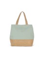 KIMOOD Sac shopping en toiles de coton et jute /api/colors/5fdba5d3-9d31-45cf-8708-172b918226a6 personnalisable