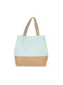 KIMOOD Sac shopping en toiles de coton et jute /api/colors/721461d5-c212-476d-9bd5-80f14b496592 personnalisable