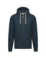 Sweaters & hoodies KARIBAN Vintage herensweater met rits en capuchon voor bedrukking &amp; borduring