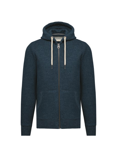 KARIBAN Sweat-shirt vintage zippé à capuche homme /api/colors/393c05b3-6f59-4ab5-96dd-b2fbc9e9aa13 personnalisable