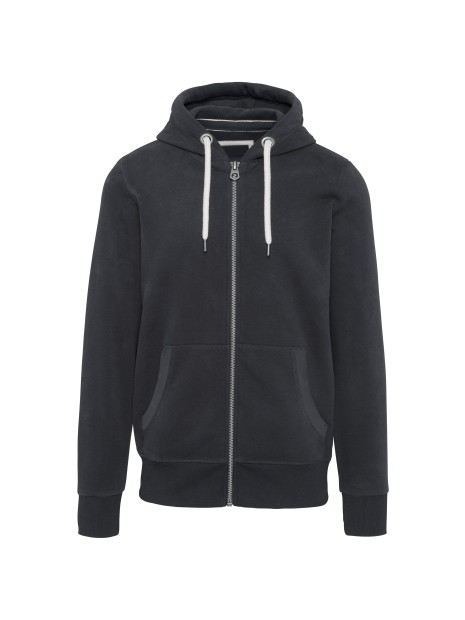 KARIBAN Sweat-shirt vintage zippé à capuche homme /api/colors/10fec2d4-69d5-4858-bfe1-0957fa2ccdb4 personnalisable