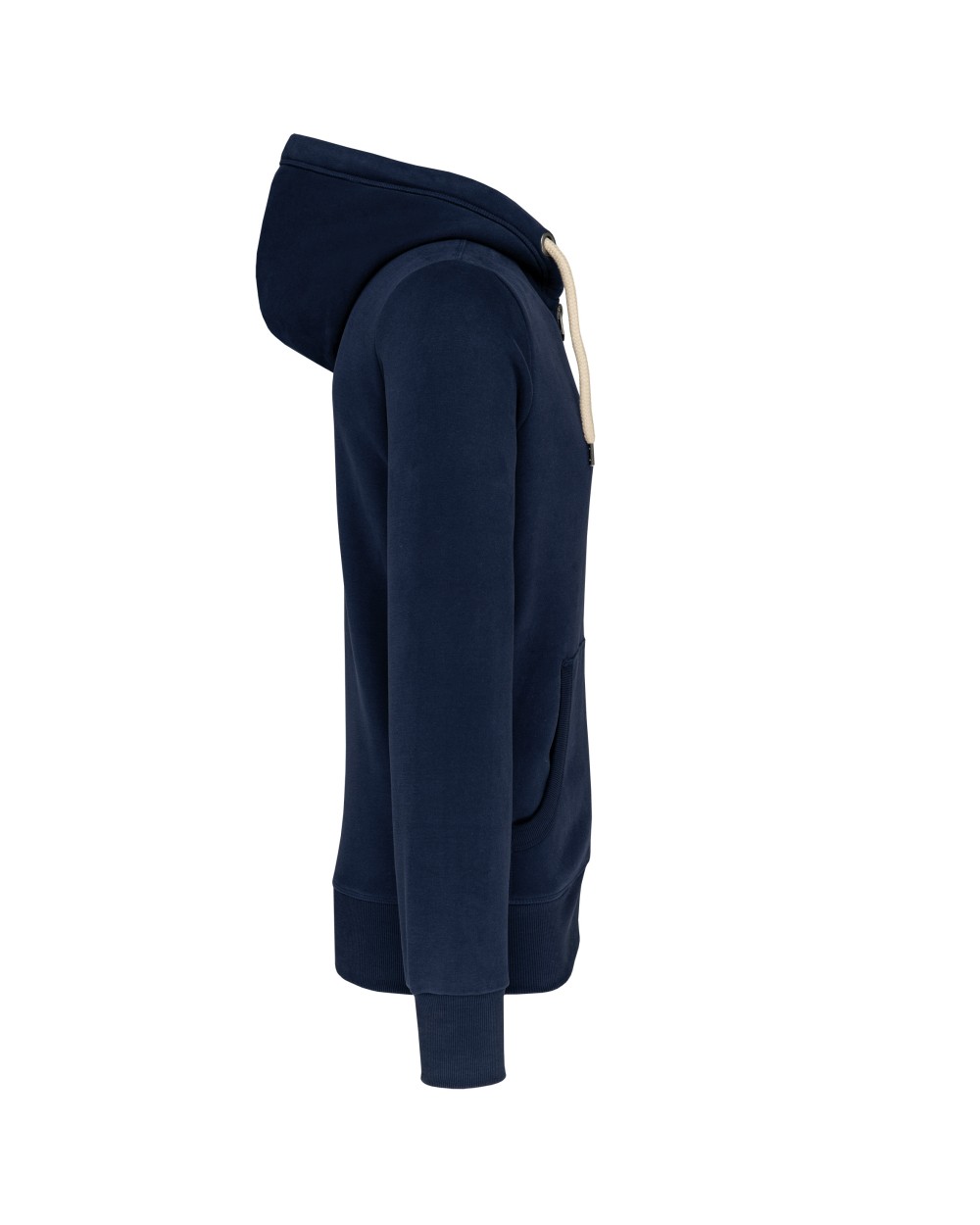 Sweaters & hoodies KARIBAN Vintage herensweater met rits en capuchon voor bedrukking &amp; borduring