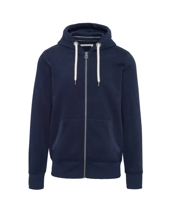Sweat-shirts personnalisable Kariban Sweat-shirt vintage zippé à capuche homme