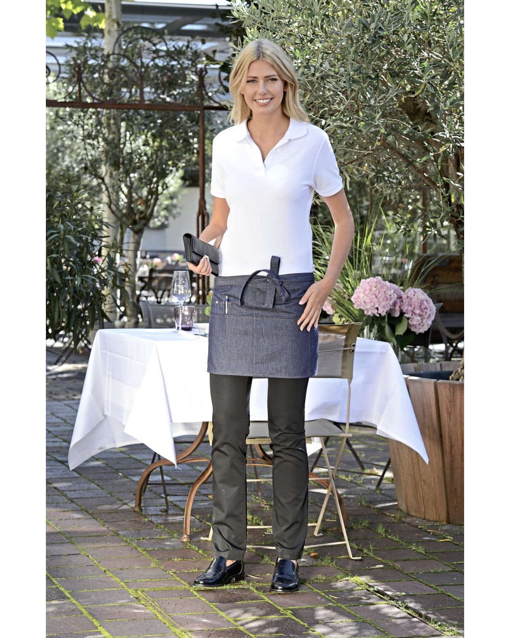 Schorten C.G. WORKWEAR Apron Bellante voor bedrukking &amp; borduring