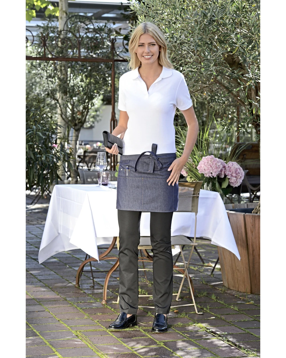 Schorten C.G. WORKWEAR Apron Bellante voor bedrukking &amp; borduring