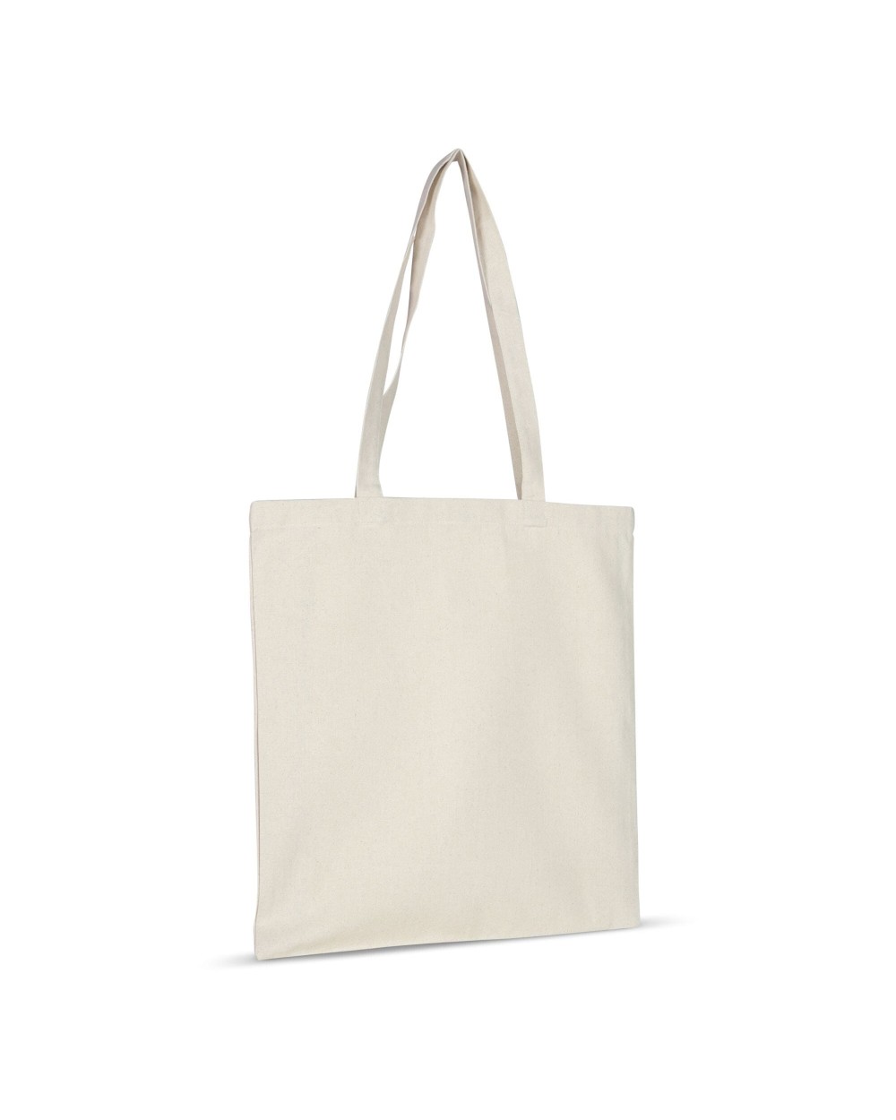 Tassen & Zakken 4DO Schoudertas katoen ecru OEKO-TEX® lang 220g/m² 38x42 cm voor bedrukking &amp; borduring