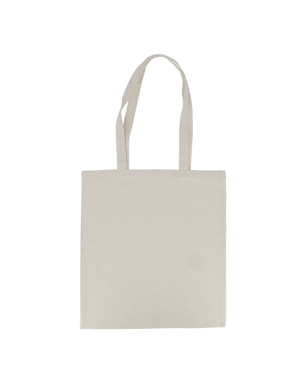 Tassen & Zakken 4DO Schoudertas katoen ecru OEKO-TEX® lang 220g/m² 38x42 cm voor bedrukking &amp; borduring