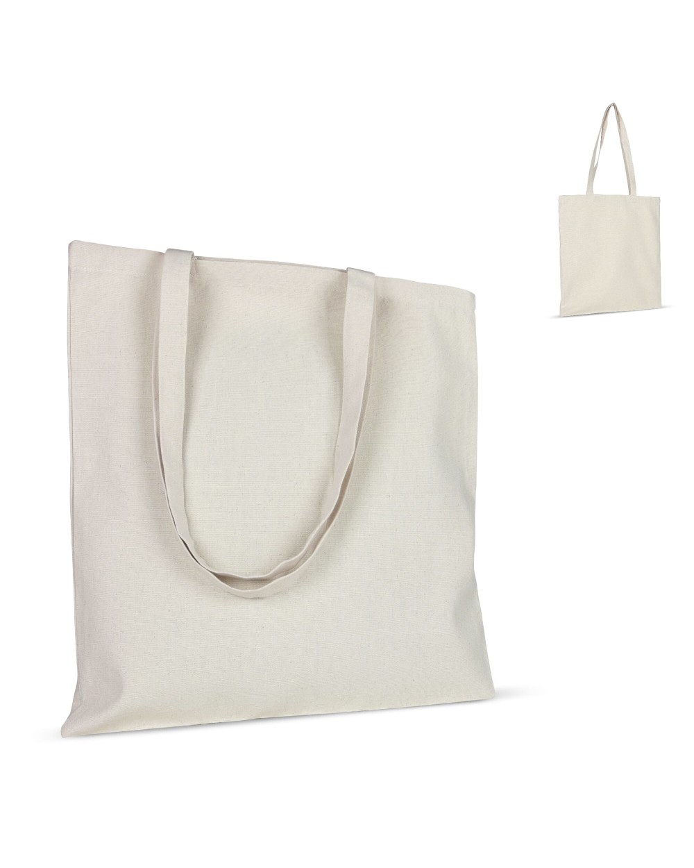 Sacs & Bagagerie personnalisable 4DO Sac OEKO-TEX® nature long 220g/m² 38x42 cm