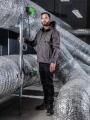 Softshells à personnaliser PROJOB 3407 PARKA SOFTSHELL PRIO MATELASSEE 