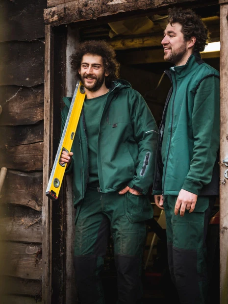 Softshells à personnaliser PROJOB 3407 PARKA SOFTSHELL PRIO MATELASSEE 
