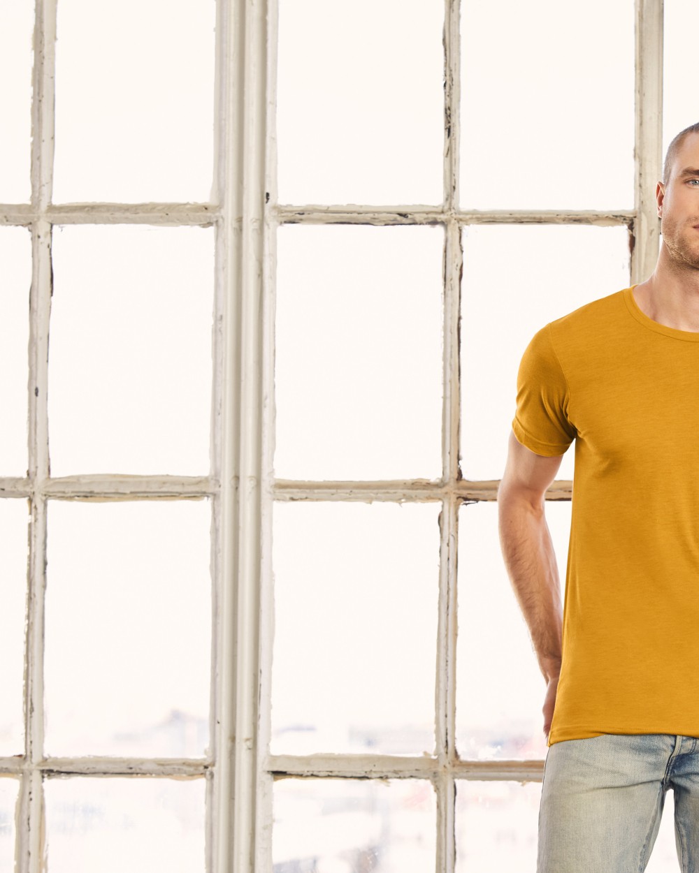 T-shirts BELLA-CANVAS Unisex Triblend T-shirt met korte mouwen voor bedrukking &amp; borduring