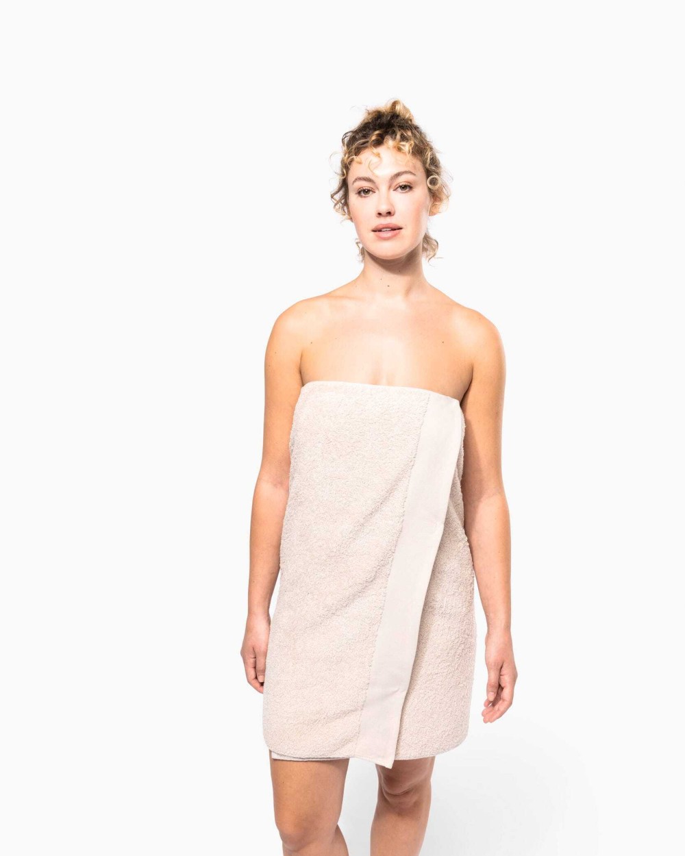 Bad artikelen KARIBAN Biologische badhanddoek 140 x 70 cm voor bedrukking &amp; borduring