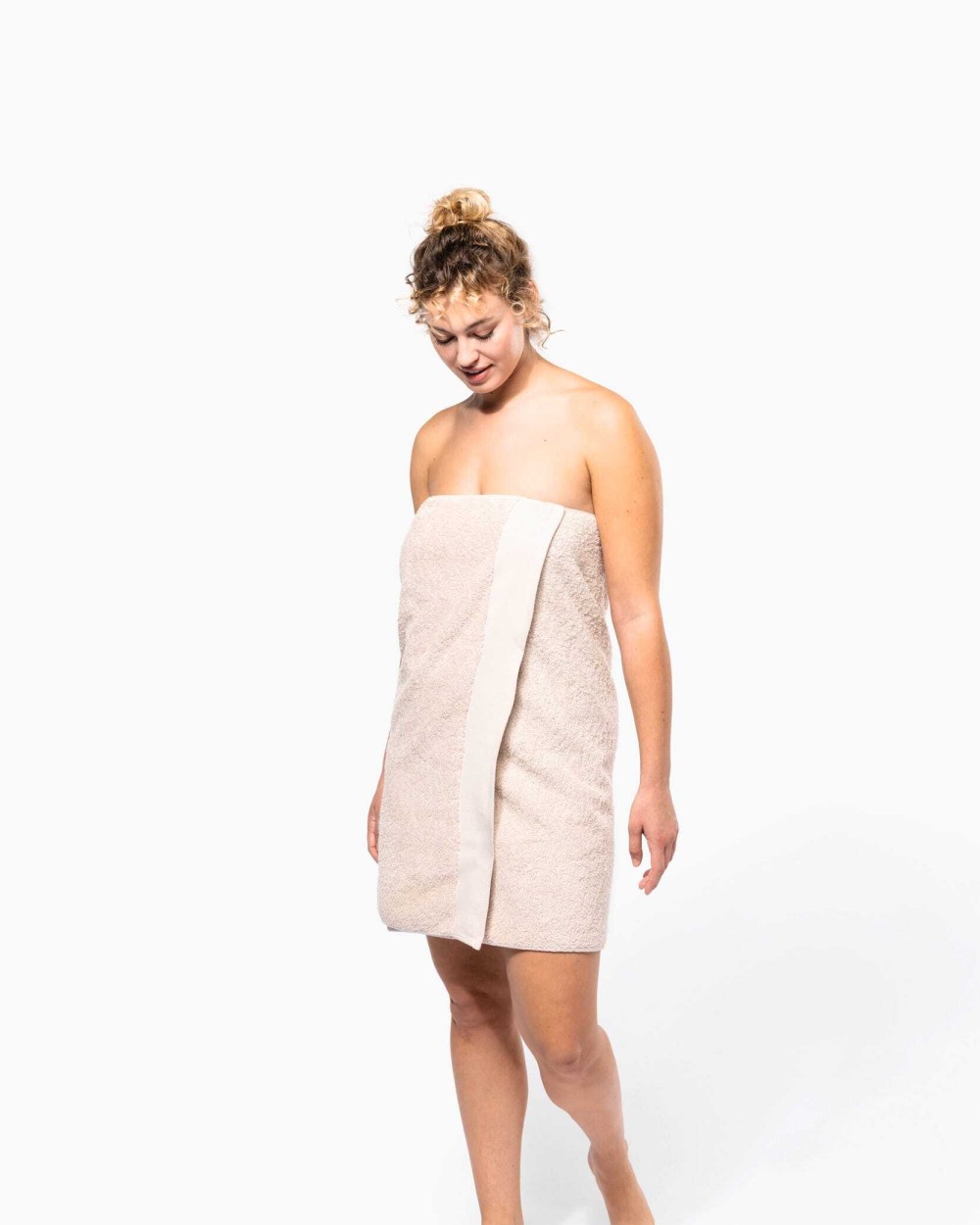 Produits éponges personnalisable KARIBAN Serviette de bain Bio 140 x 70 cm