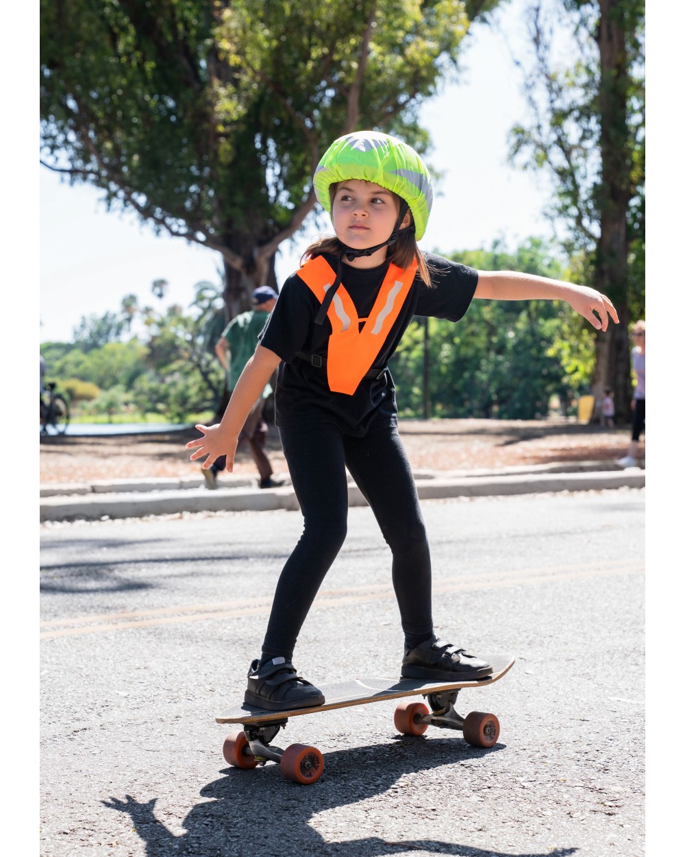 Fluo vestjes KORNTEX Safety Collar with Safety Clasp for Kids voor bedrukking &amp; borduring