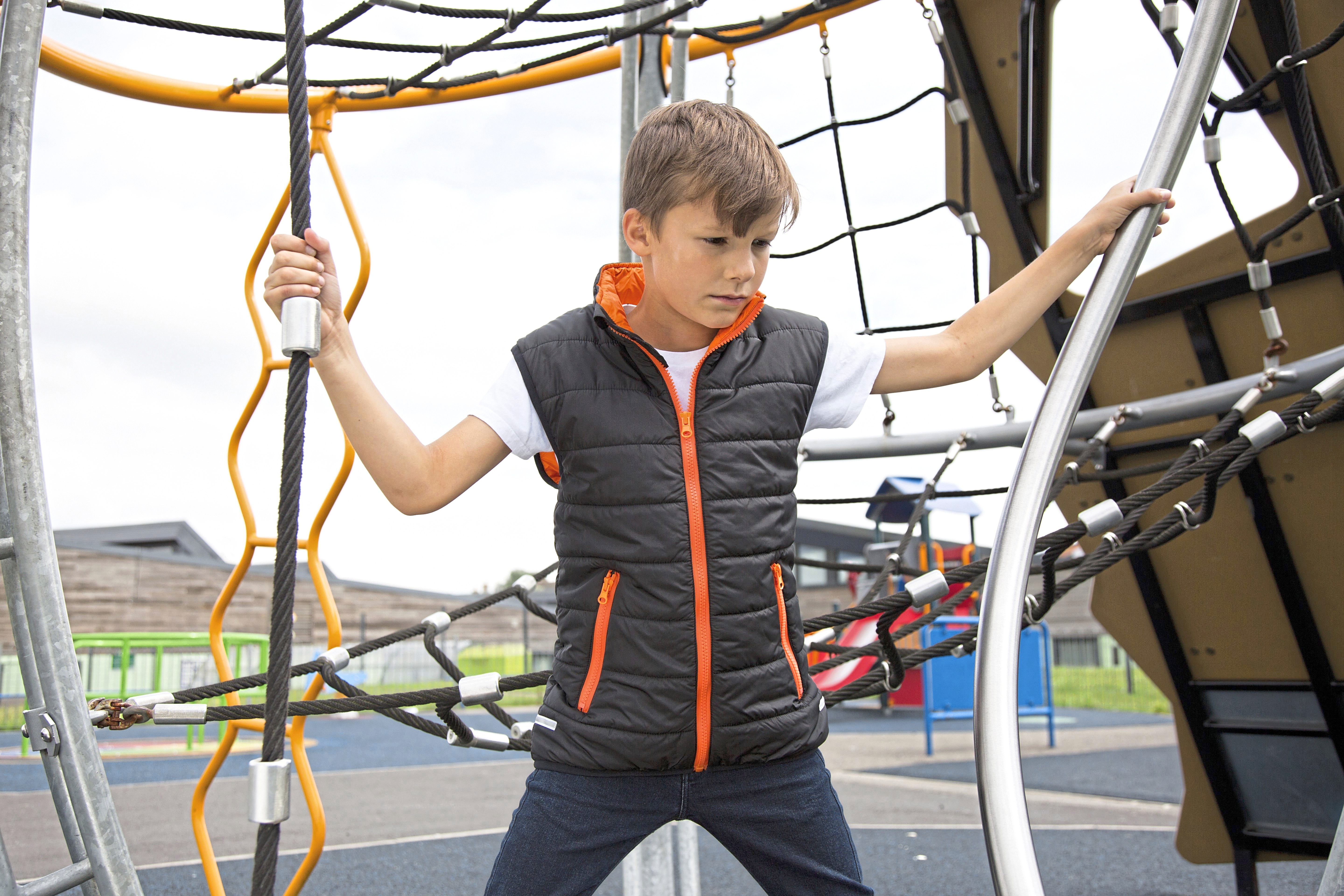 Vestes personnalisable RESULT Youth Soft Padded Bodywarmer