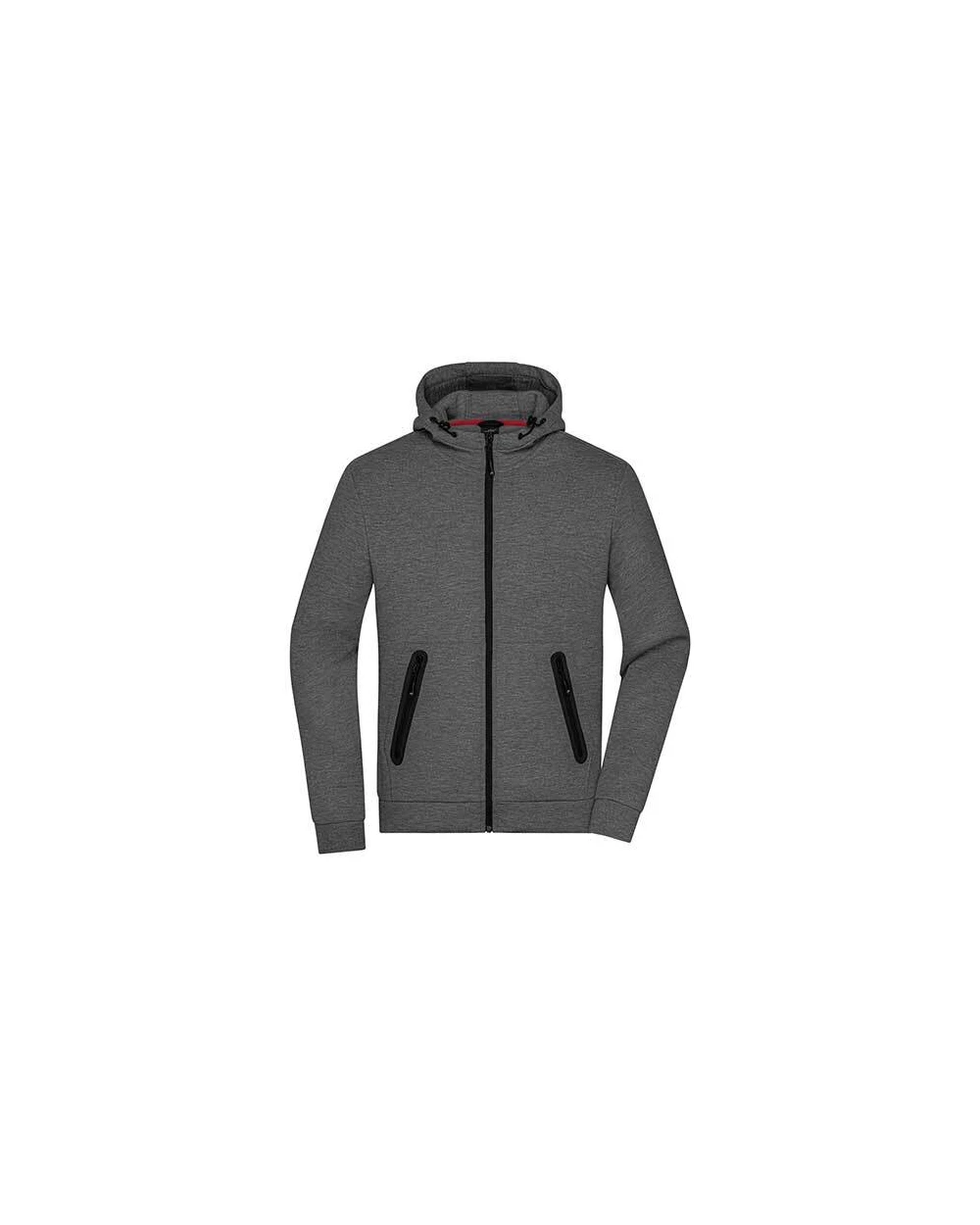 Vestes personnalisable JAMES & NICHOLSON Men`s Hooded Jacket