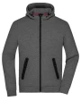 Jassen JAMES & NICHOLSON Men`s Hooded Jacket voor bedrukking &amp; borduring