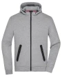 Vestes personnalisable JAMES & NICHOLSON Men`s Hooded Jacket