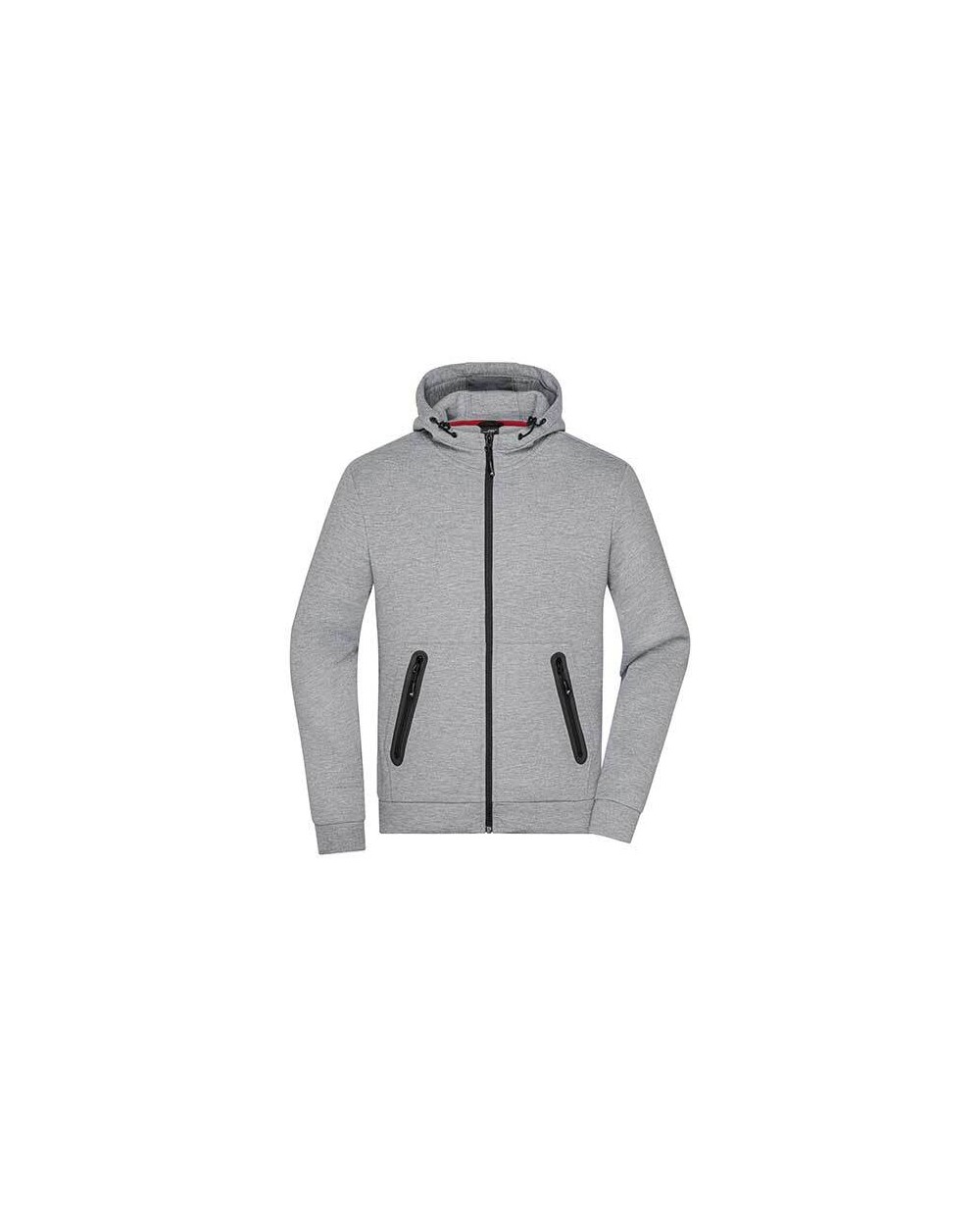 Vestes personnalisable JAMES & NICHOLSON Men`s Hooded Jacket