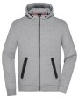Vestes personnalisable JAMES & NICHOLSON Men`s Hooded Jacket