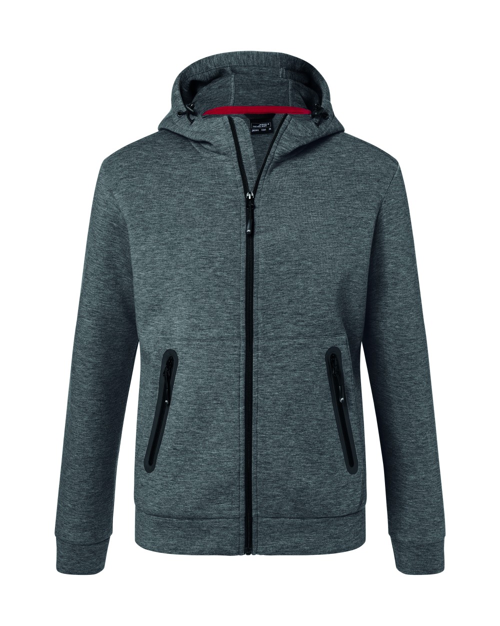 Jassen JAMES & NICHOLSON Men`s Hooded Jacket voor bedrukking &amp; borduring