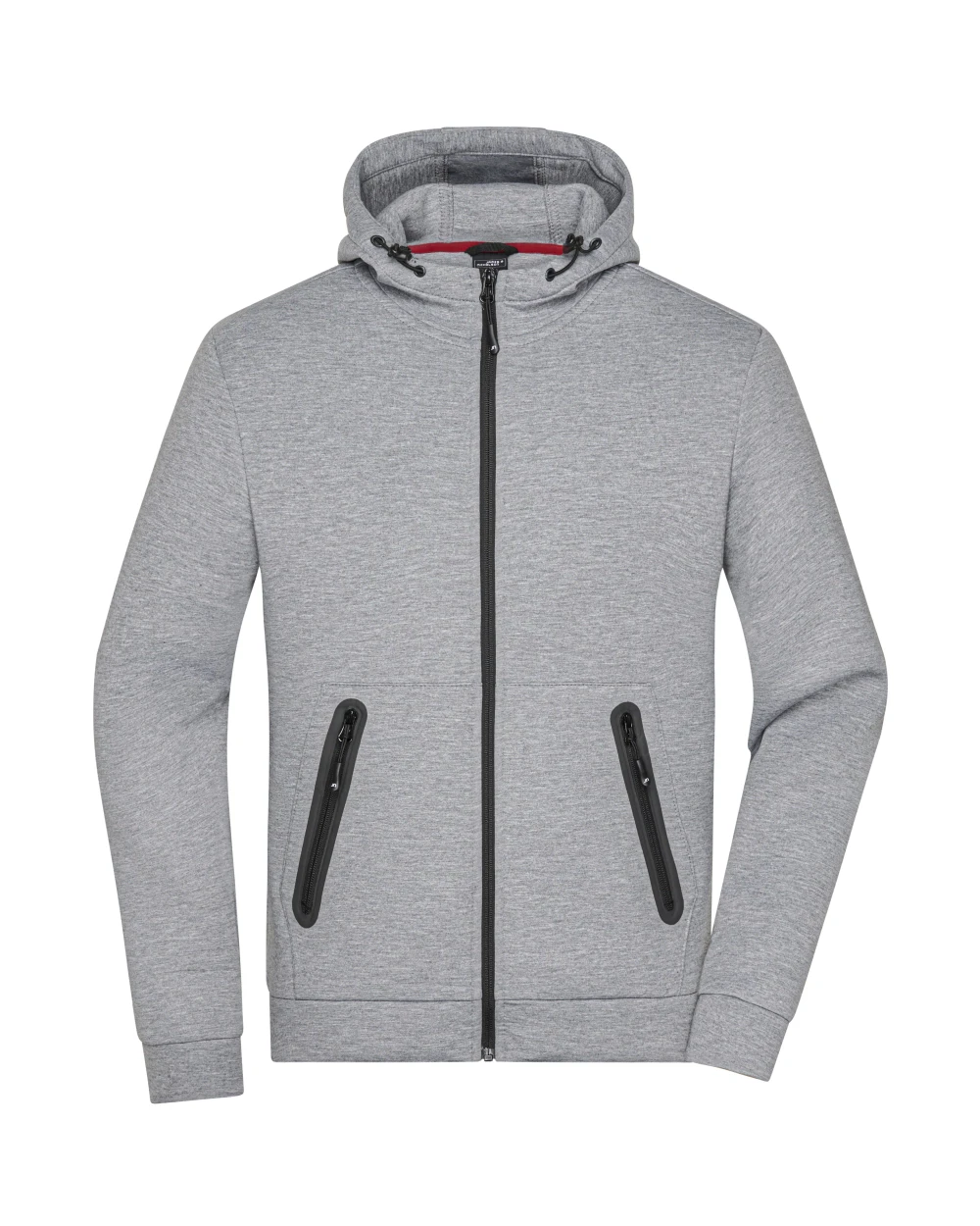 Vestes personnalisable JAMES & NICHOLSON Men`s Hooded Jacket