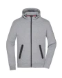 Vestes personnalisable JAMES & NICHOLSON Men`s Hooded Jacket