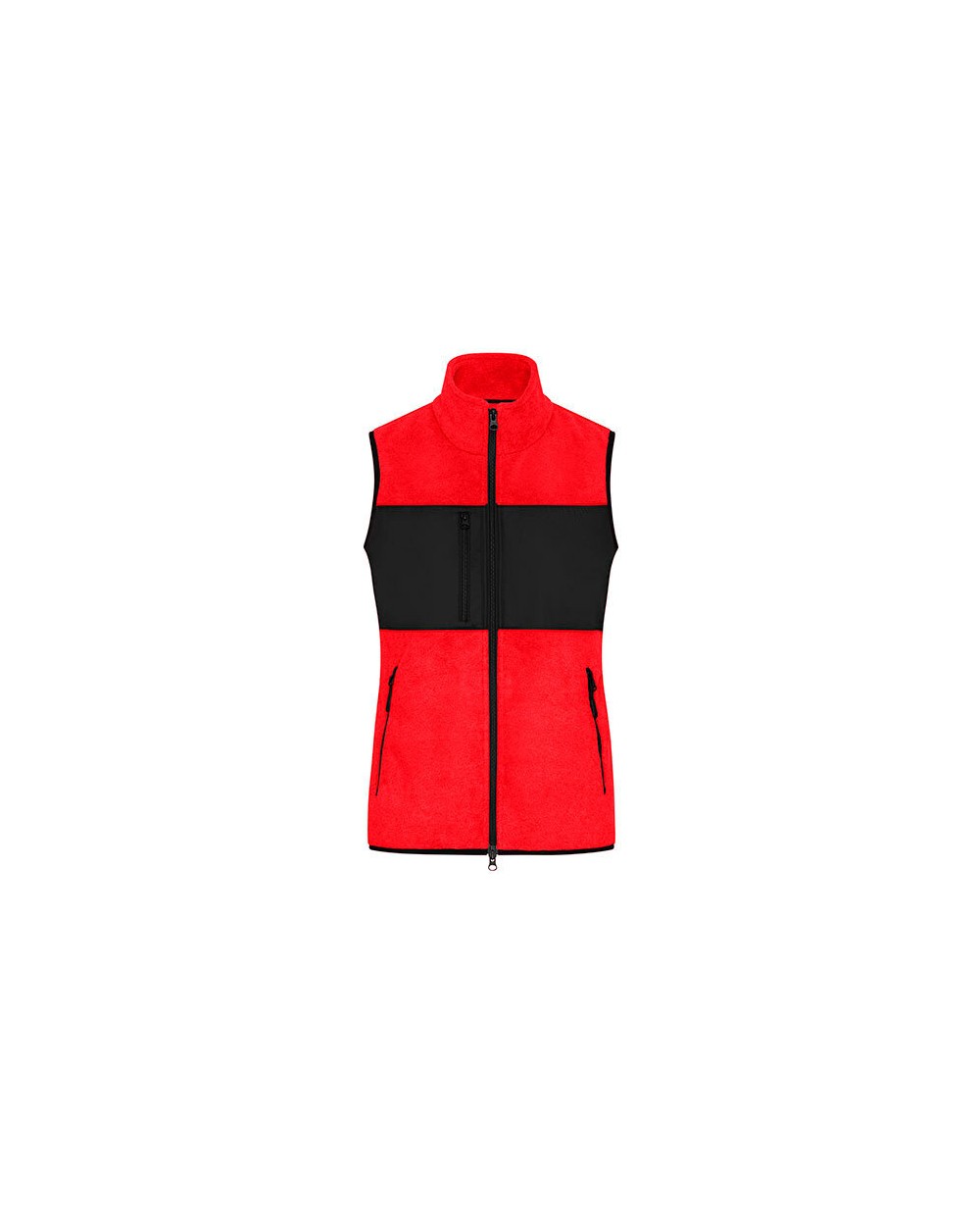 Polar Fleeces JAMES & NICHOLSON Ladies´ Fleece Vest voor bedrukking &amp; borduring